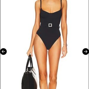 WeWoreWhat Underwire one piece swimsuit